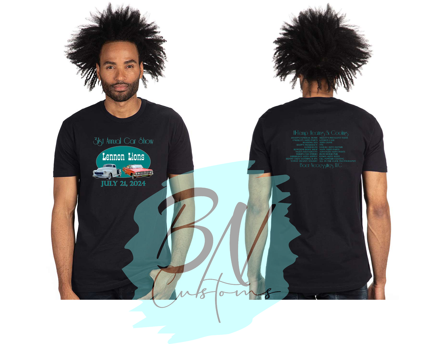 Lennon Car Show Tshirt