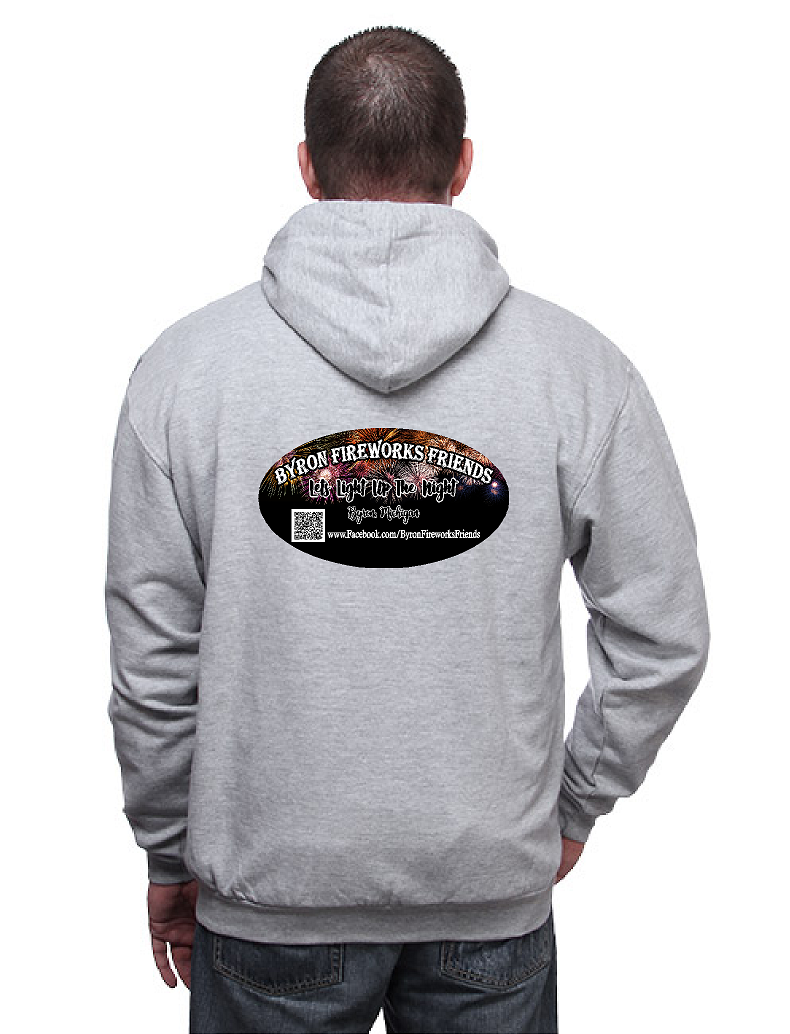 Byron Fireworks Friends Hoodie