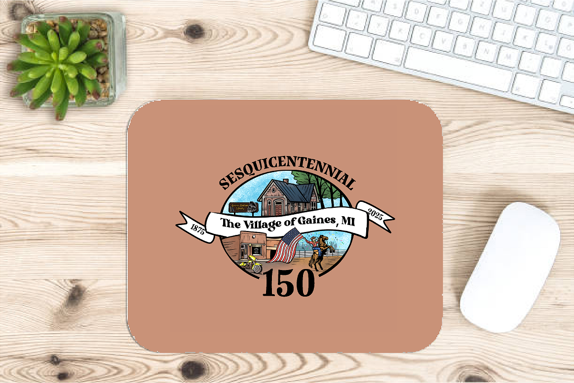 Gaines Sesquicentennial Mouse Pad