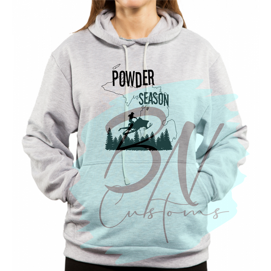 Michigan Powder Season Hoodie