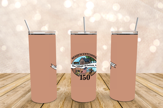 Gaines Sesquicentennial Tumbler