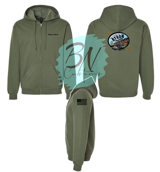 Village of Byron Full Zip Hoodie