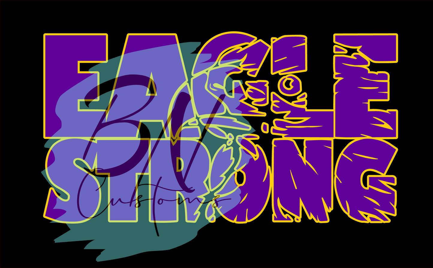 (Byron) Eagle Strong Decal