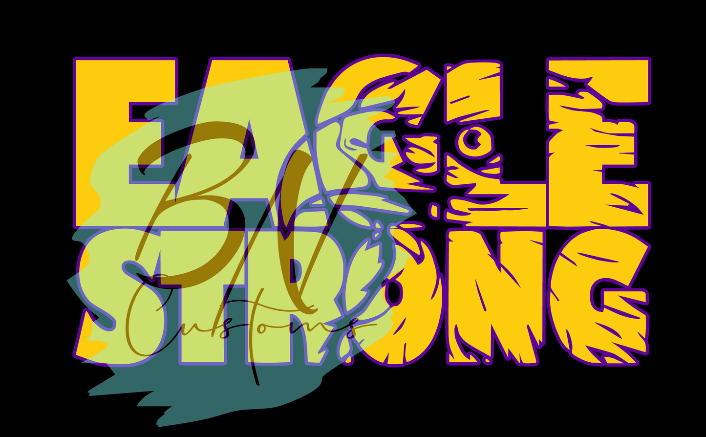 (Byron) Eagle Strong Decal