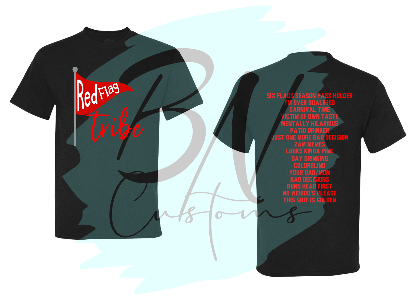 Red Flag Tribe Tshirt