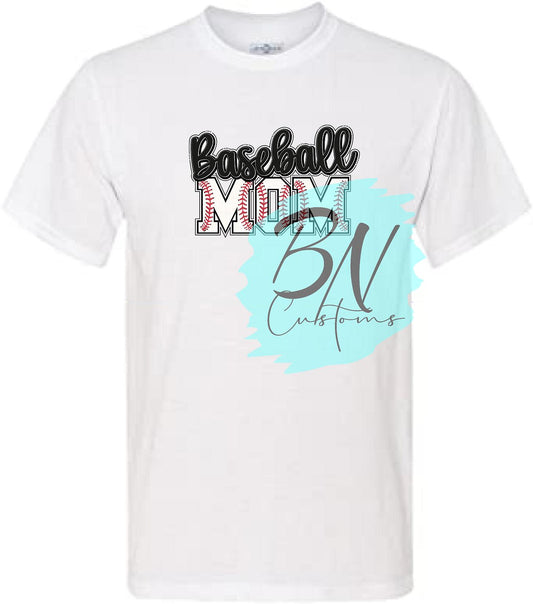 Byron ADULT T-Shirt Baseball Mom